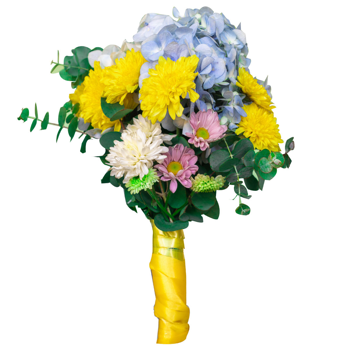 Свадебные букеты невесты с эвкалиптом